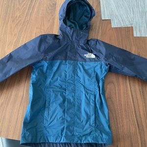 Boys North Face rain jacket - small